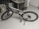 凤凰自行车成年人男女变速自行车青少年单车越野公路车学生山地自行车 铝架/蓝图变速/正新轮胎/条轮灰 27速27.5寸【适合170-195cm】 实拍图