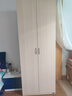 全友家居成品现代简约风大衣柜顶柜组合家用卧室家具柜子衣橱 【白橡木色】0.8m二门衣柜 多规格灵活组合+科学分区收纳 实拍图
