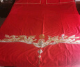 博洋家纺结婚四件套纯棉新婚红色60支长绒棉刺绣龙凤婚庆套件1.8米 实拍图