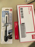 得力（deli）小号特氟龙刀刃美工刀壁纸刀裁纸刀 防粘防黏不易粘连 办公用品 尾部自带折刀器 白色 TD301 实拍图