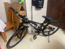 凤凰（Phoenix）上海凤凰软尾山地车自行车学生公路男变速双减震越野青少年赛车 钢架/辐条曜石黑【双减震/全轴承】 26寸24速【适合身高158-188cm 】 实拍图