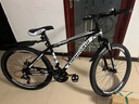 金武端自行车成人山地车公路赛车单车骑行变速超轻越野中学生初中青少年 尊享版-辐条轮-黑白色【铝架】 26寸24速 实拍图