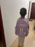 第九城堡书包小学生男孩护脊儿童书包1-3-6年级英伦风女生减负双肩背包 实拍图