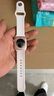 Apple/苹果 Watch Series 10 智能手表GPS款42毫米玫瑰金色铝金属表壳淡桃粉色运动型表带S/M MX1R3CH/B 实拍图