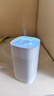 小熊（Bear）适用空气加湿器净化器一体机小型便携迷你车载家用静音雾化喷雾器卧室办公室桌面 雪山充电版*白色 实拍图