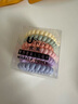优家UPLUS多巴胺色头绳发圈发绳高弹无痕皮筋扎头发6根电话线发圈 实拍图