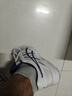 亚瑟士ASICS男鞋透气跑鞋运动鞋缓震舒适跑步鞋 GEL-CONTEND 4 米白色/蓝色 42 实拍图