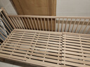 秋莹可升降榉木拼接床实木儿童床婴儿床加宽拼接大床小孩床边床拼接床 三护栏+5cm椰棕床垫(高度可调节) 可升降长200宽100高35【60护栏】 实拍图