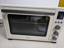 美的（Midea）【国家补贴】家用多功能风炉电烤箱40L大容量/四面搪瓷/热风循环/空气炸锅烤箱一体机PT4012W二代 实拍图