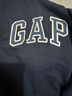 GAP男女装春季款纯棉字母logo短袖T恤常规上衣美版570044 海军蓝 XL 美码 2XL亚洲码185/108A 【偏小，建议选大一码】 实拍图