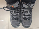 迈乐（Merrell）男女款户外越野徒步鞋MOAB GTX防水透气防滑抓地耐磨登山鞋 J035799灰-3 GTX男款 42 实拍图