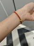 周生生【细绳】黄金转运珠Charme串珠配绳3mm不锈钢绳男女 Y17 实拍图