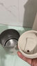 品喻（PINYU）马克杯304不锈钢带盖咖啡杯家用防烫茶杯办公室高颜值喝水杯子白 实拍图