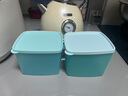 特百惠（Tupperware）保鲜盒4件套食品级冰箱储物收纳盒蔬果肉类800ml*2+700ml*2随机色 实拍图