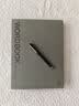 勤得利（QINDELI） 不硌手活页本可拆卸扣环简约笔记本横线皮质外壳内芯办公记事本定制logo A4墨绿 实拍图
