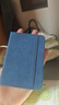 得力（deli）A7/96张便携笔记本子皮面本创意型口袋本迷你记事本单词手账本蓝BP119 实拍图