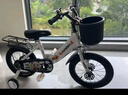 永久（FOREVER）永久儿童自行车永久自行车儿童 自行车3-6岁折叠自行车儿童单车 标配熊猫版|辐条轮+折叠+辅助轮 12寸|身高80-110cm 实拍图