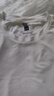 真维斯（Jeanswest）冰丝短袖T恤男夏季纯色体恤衫宽松大码运动健身半袖男士速干上衣 实拍图