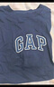 GAP男女装春季款纯棉字母logo短袖T恤常规上衣美版570044 海军蓝 XL 美码 2XL亚洲码185/108A 【偏小，建议选大一码】 实拍图