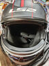 LS2双镜片揭面盔电动摩托车头盔男女高清耐磨赛车四季通用 FF370 哑黑银红快速 XXXL（建议61-62头围） 实拍图