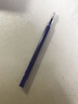 KACO亚规双倍书写长度按动中性笔芯0.5mm双球珠子弹头签字笔替芯蓝色不漏墨10支装/盒 K1622 实拍图