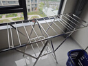 京东京造晾衣架落地折叠挂衣架不锈钢晒衣服架晒被架翼型晾晒架1.8米 实拍图
