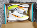 回力瑞赤兔Pro儿童专业跑步鞋男秋季皮面防水中7大童学生版轻便运动跑鞋 白桔绿【送太空手表】 网面透气 31 实拍图