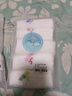洁丽雅婴儿洗脸毛巾口水巾 新生儿童宝宝用品小方巾纯棉6层纱布巾 刺绣款5条装【一巾多用】 实拍图