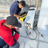 海尔（Haier）空气能热水器200升热泵超一级全变频节能电辅80℃净水洗高水温FJE7（4-6人） 实拍图