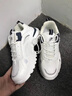 意尔康男鞋跑步鞋秋冬新款网面透气运动休闲鞋男老爹鞋慢跑旅游鞋子男 米白网面E53201245 建议拍大一码 41 运动鞋尺码 实拍图
