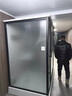 OLAD整体淋浴房洗澡家用一体式封闭沐浴房干湿分离玻璃隔断室内淋浴房 正开门110*140暖风款(含马桶) 实拍图