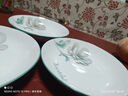 耐热陶瓷七英寸菜盘盘子餐具托盘果盘 陌上花开七英寸菜盘2个装 实拍图