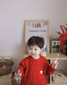 G.duck亲子装全家福一家三口四口秋冬红色毛衣2026新款母子母女装针织衫 红色 90 (建议身高80-90CM， 实拍图