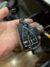 FHAO长安univ钥匙套逸动cs75plus车钥匙壳包扣cs55/35plus欧尚x5z6 A款4键【高档黑】赛车BOY+皮绳 实拍图