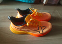 特步【2000公里三代】跑鞋男两千公里三代大魔王跑鞋耐磨透气跑步鞋女 新荧光橙/黑 40 实拍图