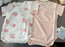 优奇新生婴儿儿衣服初生半背衣夏季款宝宝上衣夏天衣服薄款和尚服夏装 实拍图