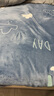 南极人（Nanjiren） 牛奶绒床单单件冬季加厚加绒毛毯宿舍单人1.5米珊瑚绒法兰绒被单 CT-云朵【可铺可盖 两用床单】 200cm*230cm 【加厚牛奶绒单件床单】 实拍图