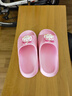 巴布豆（BOBDOG）儿童拖鞋男女童宝宝软底居家室内外夏季凉拖鞋 粉色 210码 实拍图