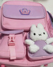 第九城堡小学生护脊书包女孩卡通兔子减负背包1-3-6年级男孩轻便儿童书包 实拍图