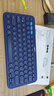 罗技（Logitech）时尚系列 K380 键盘 蓝牙办公键盘 无线键盘 女友 便携超薄键盘 笔记本键盘 蓝色 实拍图