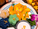 千味央厨芝麻球豆沙馅260g*4/约45个油炸小食糯米麻球麻团早餐食品半成品 实拍图