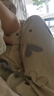婧麒月子服春夏哺乳产后孕妇睡衣喂奶家居服套装夏季薄款带胸垫 米色爱心/四季款180g L 实拍图