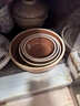 蒸饭碗陶瓷饭钵蒸菜碗土陶蒸笼饭碗饭店专用钵仔碗蒸饭土碗蒸蛋碗 【茶赤平底碗】9#蒸饭碗 实拍图