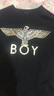 BOY LONDON【暗黑罗盘】夏情侣款短袖权杖印花炸街潮牌T恤N01906 N0103902 XS 实拍图