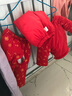 鹏优婴儿套装棉衣宝宝满月百天服红色唐装新生儿衣服纯棉秋冬外出加厚 红色加厚棉服5件套 59 （建议0-2月） 实拍图