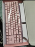 CHERRY樱桃MX 3.0S TKL机械键盘有线游戏电竞键盘 办公电脑键盘 铝合金外壳 侧刻键帽无钢板结构87 粉色 RGB 红轴 实拍图