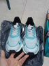 里奇.乔丹   RICKY JORDAN运动鞋男秋冬季鞋子旋转纽扣跑步鞋初中学生超轻减震网面透气男鞋 浅蓝-透气飞织 43 标准鞋码 实拍图