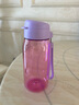 特百惠（Tupperware）乐趣550ML塑料杯夏季男女学生便携运动水杯子大容量双饮口 冰沙紫 实拍图