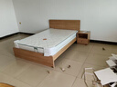 全友家居 北欧原木风板式床1.35x2米次卧室学生单人床家用简约木板床 实拍图