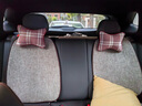梦多福亚麻汽车坐垫四季通用座垫透气半包座椅套五座车三件套久坐神器 实拍图